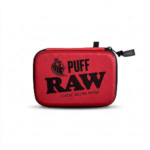 Case Puff Life Clássico Collab RAW Vermelho Antiodor e Anti-impacto