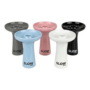 Rosh Slow Bowl Para Narguile Cerâmica Cores Diversas