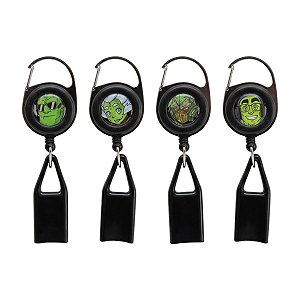 Porta Isqueiro Retrátil Colmeia Superbuds P Chaveiro Mosquetão
