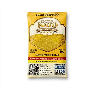 Tabaco Destalado Nato D'Primeira 30g Extra Suave