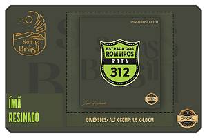 Imã Resinado Estrada dos Romeiros ROTA 312