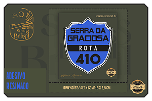 Adesivo Resinado Serra da Graciosa Rota 410