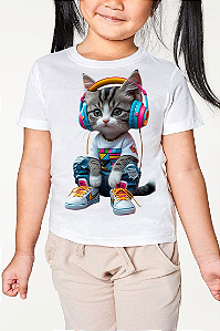 DUPLICADO - Camiseta Infantil Estampada – Conforto e Durabilidade com Tecido 96% Poliéster e 4% Elastano