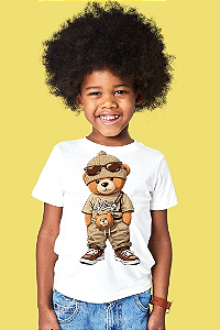 DUPLICADO - Camiseta Infantil Estampada – Conforto e Durabilidade com Tecido 96% Poliéster e 4% Elastano