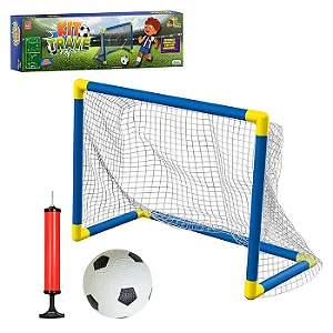 Kit trave com bola e bomba 32x58x46cm