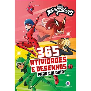 Livro 365 atividades Ladybug - 365 atividades e desenhos para colorir