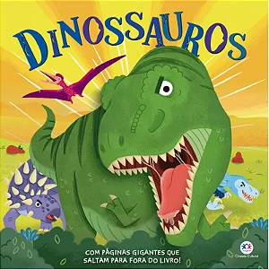 Livro Pop-up Dinossauros