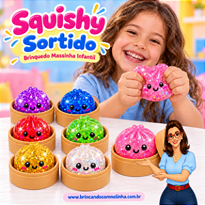 Squishy Sortido Brinquedo Massinha Infantil
