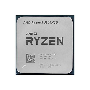 Processador Amd Ryzen 5 5500 3.6ghz (4.2ghz Max Turbo) Am4 Wraith Stealth S/Vídeo Integrado - 100-100000457box