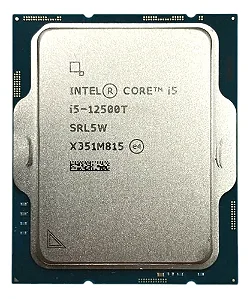 Processador Intel Core i5-12500T 2.60Ghz (4.40Ghz) 18M LGA1700 12ªG OEM Bandeja