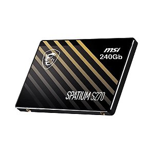 SSD 240GB Sata 2,5" MSI Spatium S270 - S78-440N070P-P83