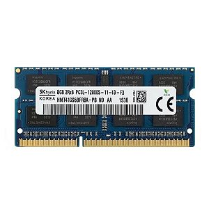 Memoria para Notebook DDR3 8GB 1600Mhz PC3L-12800 LV 1.35V Hynix