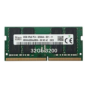 Memoria para Notebook DDR4 32GB 3200Mhz Hynix - HMAA4GS6CJR8N-XN