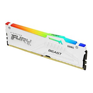 Memória para DeskTop DDR5 32GB 5600Mhz PC5-44800 Kingston Fury Beast Branca KF556C36BWEA-32