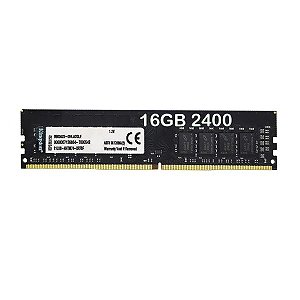 Memória para Desktop DDR4 16GB 2400Mhz Kingston - KVR24N17S8/16
