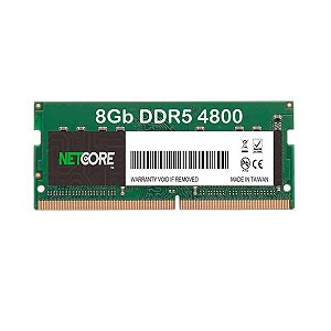 Memoria para Notebook DDR5 8GB 4800Mhz CL40 Netcore - NETS8G4800SO48