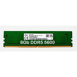 Memoria para Desktop DDR5 8GB 5600Mhz PC5-44800 Hynix - HMCG66AGBUA081N