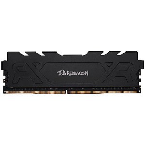 Memória RAM Desktop Redragon Rage 8GB DDR4 3200MHz CL16 Preto
