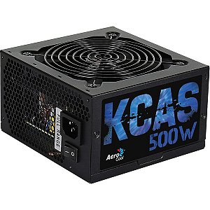 Fonte ATX Gamer Aerocool KCAS 500W 80 Plus Bronze Full Range APFC