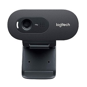 Webcam HD Logitech C270 com Microfone - 960-000694
