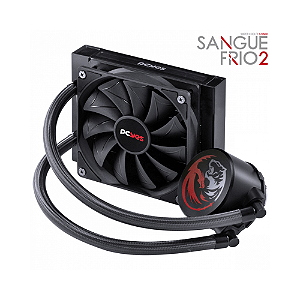 Water Cooler Pcyes Sangue Frio 2 120mm Black Intel/Amd