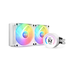 Water Cooler NZXT Kraken Elite 240 Rgb Com 2 Fans Branco