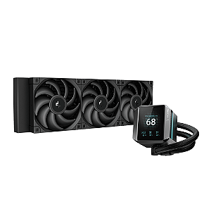 Water Cooler DeepCool Mystique 360mm Com Tela Preto