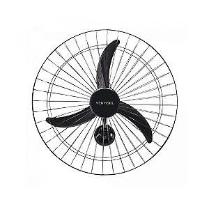 Ventilador de Parede Ventisol New Premium 60cm Preto 127v