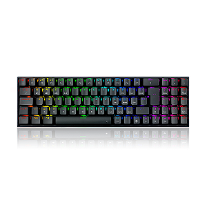 Teclado Mecânico Redragon Zed Pro RGB Switch Brown Preto