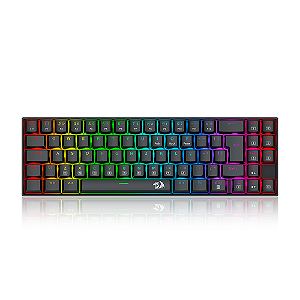 Teclado Mecânico Redragon Deimos RGB Switch Marrom Preto