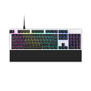 Teclado Mecânico Nzxt Function Rgb Branco Switch Vermelho Us
