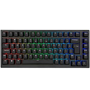 Teclado Mecânico Akko MG75 ABNT2 Preto Switch Silver V3 Pro