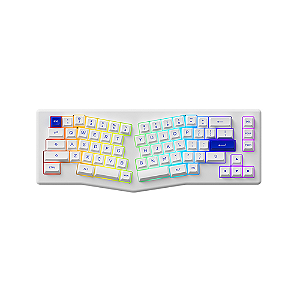 Teclado Mecânico Akko Acr Pro Alice Branco CS Silver Linear