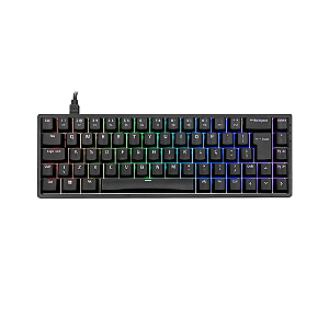 Teclado Mecânico Akko 3068S Preto Switch Akko Orange ABNT2