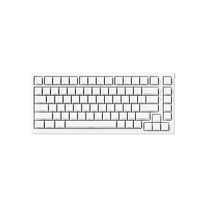 Teclado Magnético Akko TAC75 HE US Switch AstroAim Linear Branco