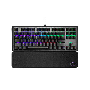 Teclado Gamer Cooler Master Ck530 V2 Preto Rgb Switch Azul