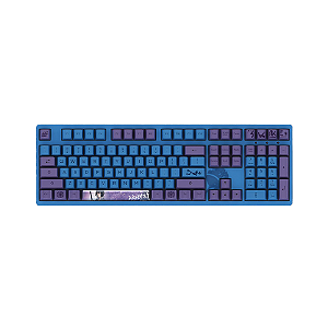 Teclado Gamer Akko Naruto Sasuke 3108v2 Orange Tactile V2