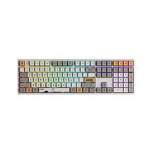 Teclado Gamer Akko Switch Sakura Linear One Piece Calligraphy