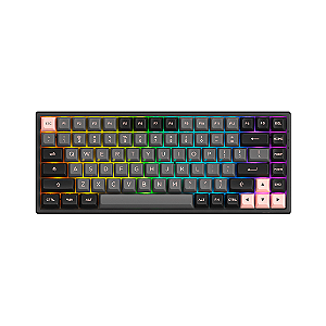 Teclado Akko 3084b Plus Black Pink Rgb Switch Jelly Pink