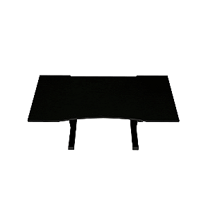 Tampo Ergonômico Para Mesa Elements Mdf Preto 1600 x 700 mm