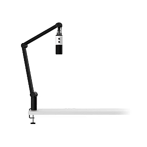 Suporte para Microfone NZXT Boom Arm Braço Articulado Preto