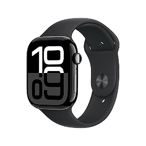 Relógio Apple Watch Série 10 46mm Jet Black Sport Band