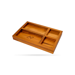 Porta Objetos Elements Teca Mosaico Rústico