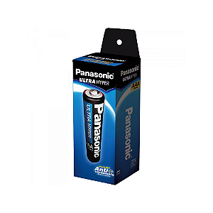 Pilha Zinco 1,5V AAA R03UAL/4S40 Com 40 Pilhas Panasonic