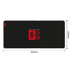 Mousepad Gamer Redragon Flick XL Kace Wear 400x900mm Preto
