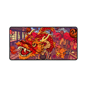 Mousepad Gamer Redragon Flick XL Special Edition Festival do Dragão 400x900mm P032