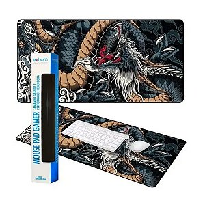 Mousepad Gamer Bi 70X30cm Vários modelos Exbom