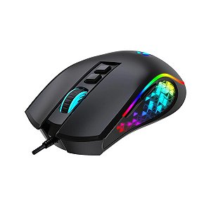 Mouse USB Gamer Fortrek Vickers New Edition 8000 Dpi RGB Preto