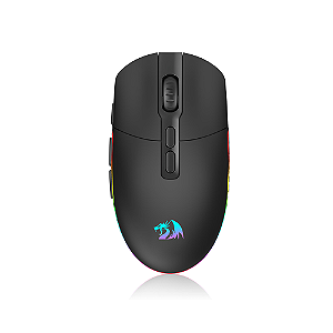Mouse Gamer Redragon Sem Fio Invader Pro Preto M719-RGB-PRO