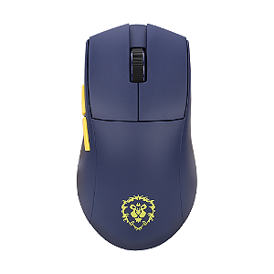 Mouse Gamer Redragon King Pro World of Warcraft Aliança Azul
